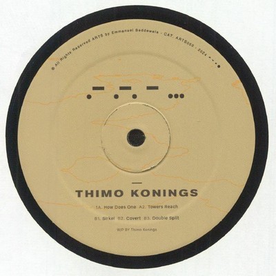 KONINGS, Thimo - How Does One - Vinyl (12'')