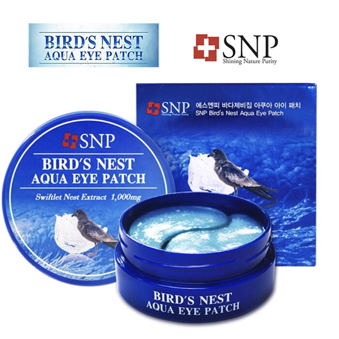 Swiftlet birds nest sleeping mask. Snp bird&#039;s nest aqua eye patch. snp патчи с ласточкиным гнездом. патчи для глаз bird&#039;s nest. патчи для глаз - snp bird&#039;s nest aqua eye patch [snp].