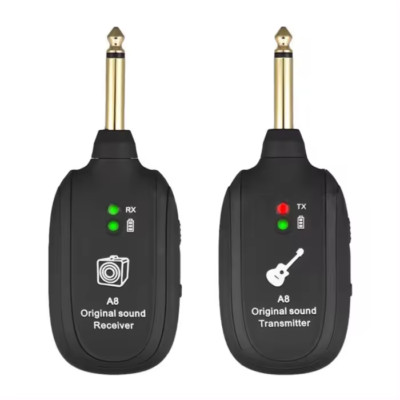 Wireless Guitar Transmitter System - UHF - New - Ships from USA