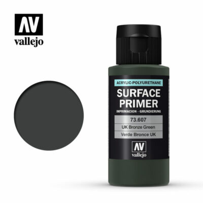 Vallejo Surface Primer 60ml Bottles Acrylic Polyurethane Range of Basic Colors