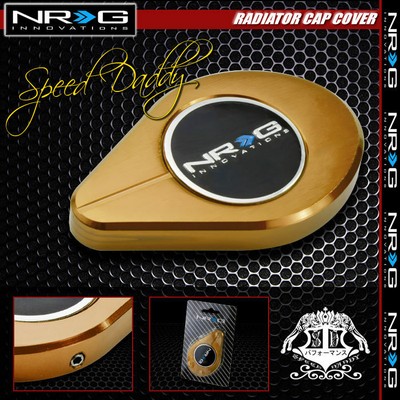 УНИВЕРСАЛЬНАЯ АЛЮМИНИЕВАЯ КРЫШКА РАДИАТОРА С ПОРОШКОВЫМ ПОКРЫТИЕМ NRG, УКРАШЕННАЯ JDM РОЗОВЫМ ЗОЛОТОМ