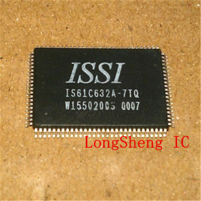 5PCS IS61C632A-7TQ SRAM Chip Sync Single 3.3V 1M-Bit 32K x 32 7ns 100-Pin TQFP