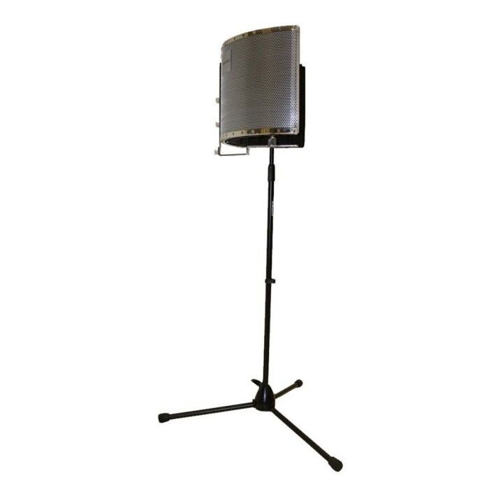 Vocal mic stand with reflection booth and pop filter. in Kirkcaldy