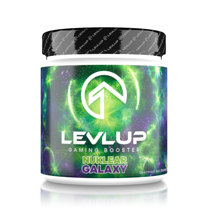 Levlup Nuklear Galaxy Gaming Booster Energy Drink Neu und OVP