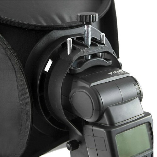 US Godox 40x40cm Foldable Softbox With S-type Bracket Bowens For Flash Speedlite