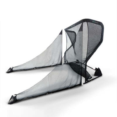 The Net Return Pro Series V2 Ball Returner Golf Net with Side Barriers Bundle
