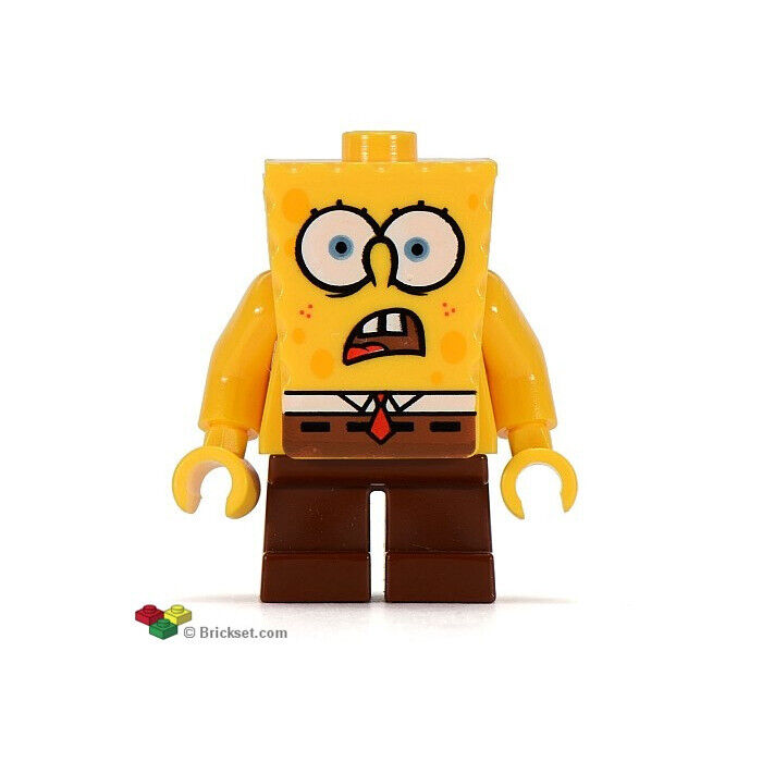 Choose Your Character:SpongeBob - Shocked Look:Authentic LEGO SpongeBob SquarePants Minifigures - Pick Your Own!