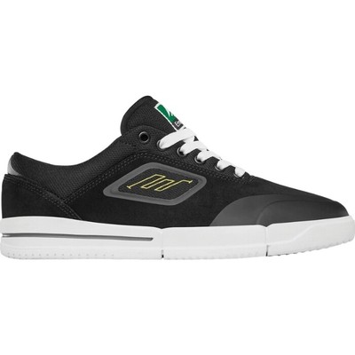 Emerica Phocus G6 Black White Gold Mens Skate Shoes