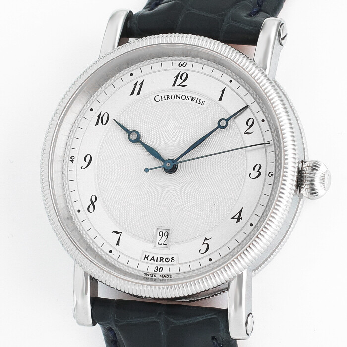 CHRONOSWISS KAIROS CH 2823 AUTOMATIK SAPPHIRE LUXUS SWISS MADE DATE HERREN UHR 