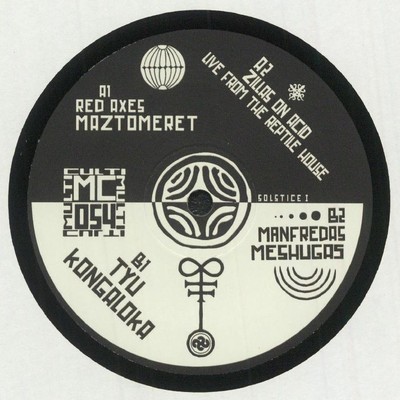RED AXES/ZILLAS ON ACID/TYU/MANFREDAS - Axial Tilt: Solstice I - Vinyl (12'')