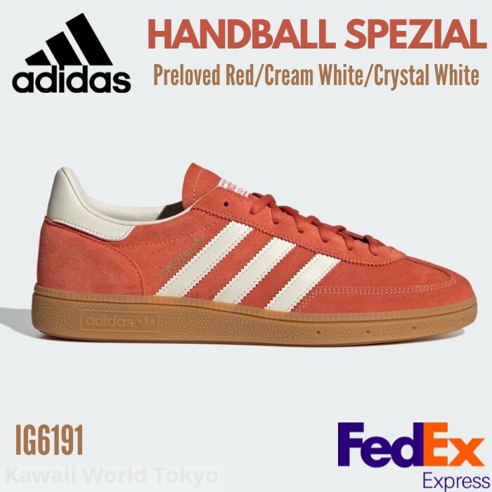 【Adidas】◆Handball Spezial Preloved Red◆IG6191◆ IG6191-1_69bdb0a1-480f-4c44-