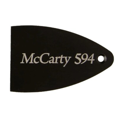 NEW - PRS Truss Rod Cover For Original McCarty 594, BLACK ANODIZED ALUMINUM