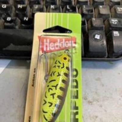 Heddon X0361BRS Baby Torpedo Topwater Propeller Fishing Bait 2 1/2'' 3/8 oz