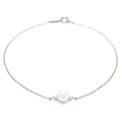 fdcp canal4  10K Pink Gold Bracelet Pearl 4.8mm /290985
