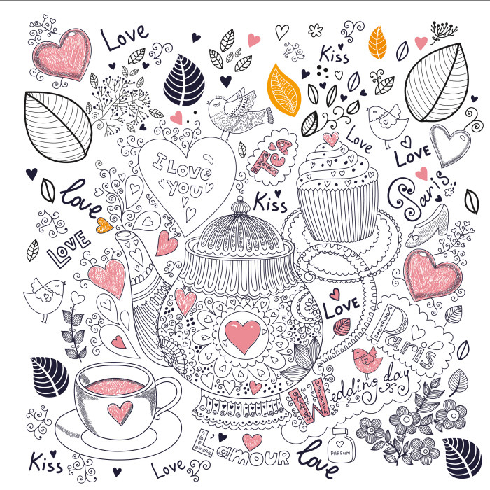 Download Coloring Cafe :Korea Coloring Book for Young Adult by Gony ...