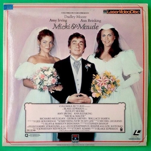 MICKIE & MAUDE Dudley Moore Amy Irving Ann Reinking 30456  LASERDISC