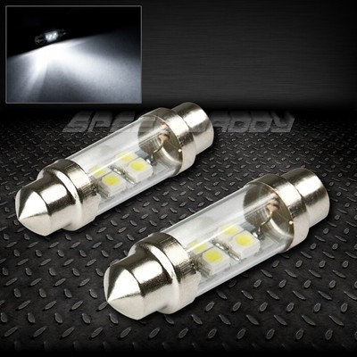 ПАРА 6 SMD 6SMD 39 ММ БЕЛЫЙ 5050 3528 СВЕТОДИОДНЫЙ ВНУТРЕННИЙ КУПОЛ 12 В ЛАМПОЧКИ НАКАЛИВАНИЯ ЛАМПА