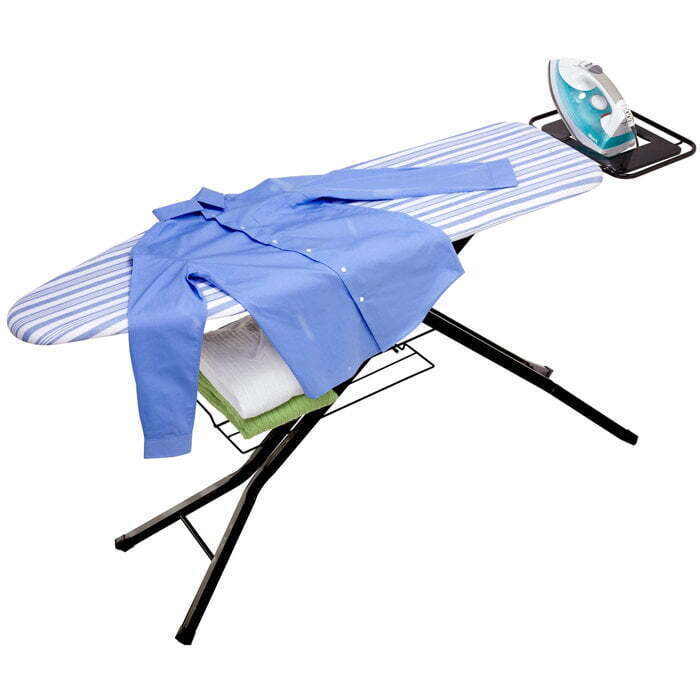 Ing Board With Iron Rest Bronzed Steel Frame 4 Sturdy Legs