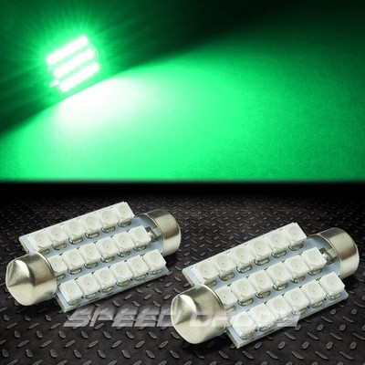 2 X 18 SMD 18SMD 39 ММ ЗЕЛЕНЫЙ 3528 5050 СВЕТОДИОДНЫЙ СВЕТИЛЬНИК ДЛЯ ВНУТРЕННЕГО ОСВЕЩЕНИЯ КУПОЛА/КАРТЫ