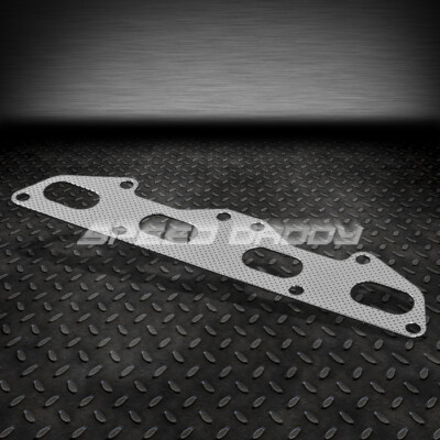 ПРОКЛАДКА КОЛЛЕКТОРА/ВЫПУСКНОЙ ТРУБЫ ИЗ АЛЮМИНИЯ + ГРАФИТА ДЛЯ 95-99 DODGE NEON 2.0L DOHC