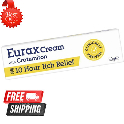 Eurax Itch Relief Cream 100g, Help Stop Itching Fast, Lasts Upto 10h for Relief