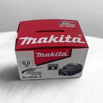 Makita 18V/ 6.0Ah LXT Lithium Battery brand new Read UK BL1860B 