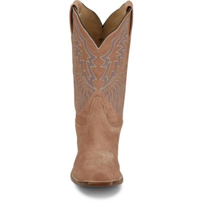 Pre-owned Tony Lama Women's Ep4584 Sagrada 11" Camel Square Toe Western Boot In Camel (tan)