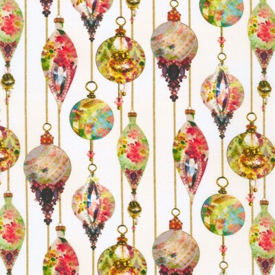 Festive Beauty Natural by Lara Skinner for Robert Kaufman - 1/2 Yard