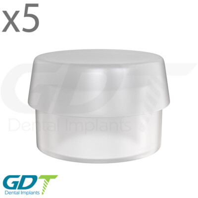 5 Standard Silicone Cap Ball Attachment Internal Hex Dental Im plant Abut ment