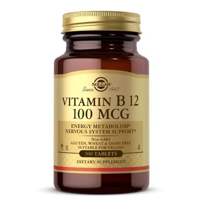 Solgar Витамин B-12 100 мкг 100 таблеток