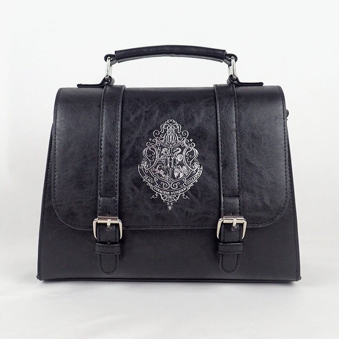Harry Potter × Flapper Hogwarts logo Mini Satchel Bag 3Way