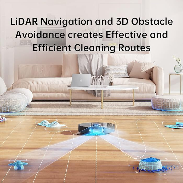 Dreame tech Z10 Pro Robot Vacuum Automatic Dirt Disposal-Empties Itself Alexa