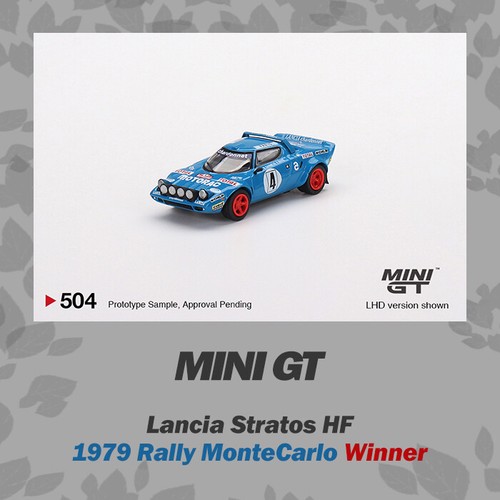 ミニカー MINI GT Lancia Stratos HF #4 1979 Rally MINIGT.com – Welcome to the World of 1:64!