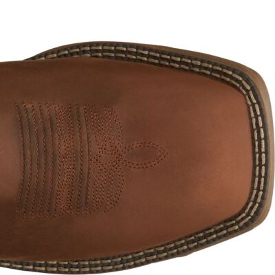 Pre-owned Justin Boots Justin Women's Se4352 Tan/rustic Nano Composite Toe Electrical Hazard Work Boots