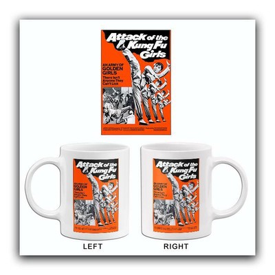 Attack Of The Kung Fu Girls - 1973 - Movie Poster Mug