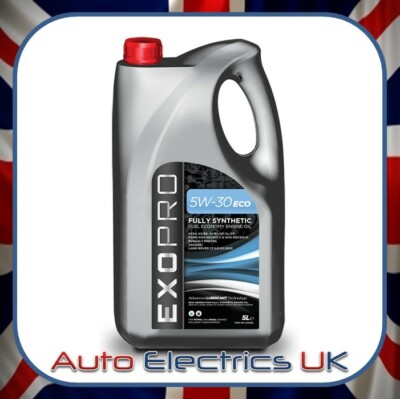 GENUINE 5W30 FULLY SYNTHETIC MOTOR ENGINE OIL 5L LITRE NEW 5w30 EXOPRO