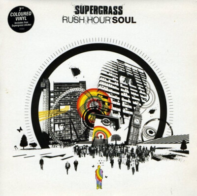 SUPERGRASS Rush Hour Soul 7'' Vinyl UK GREEN WAX 2003 Parlophone R 6612 M/M LTD