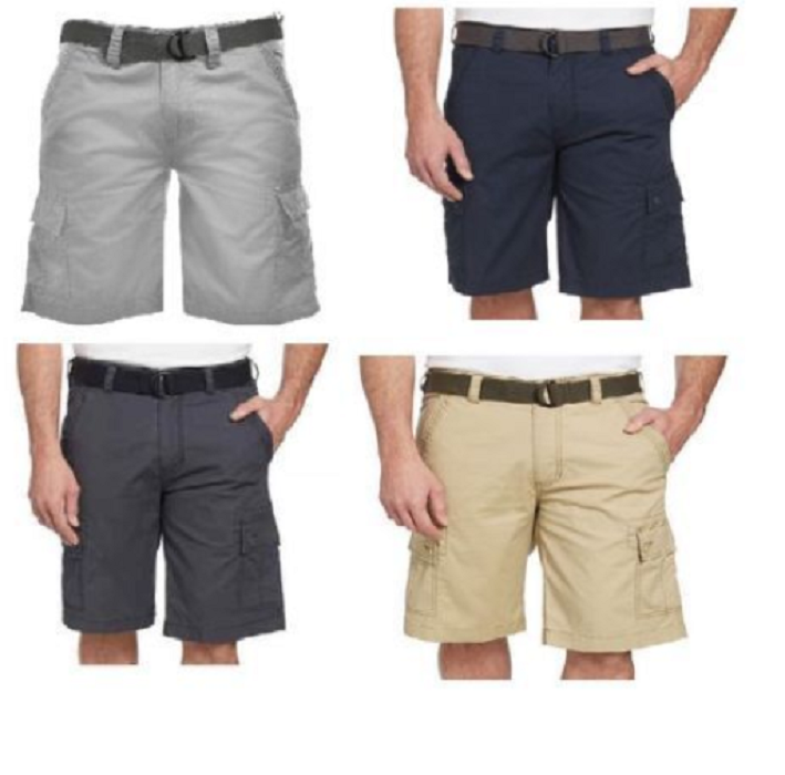 Wearfirst Men's 685 Legacy Belted Cargo Shorts