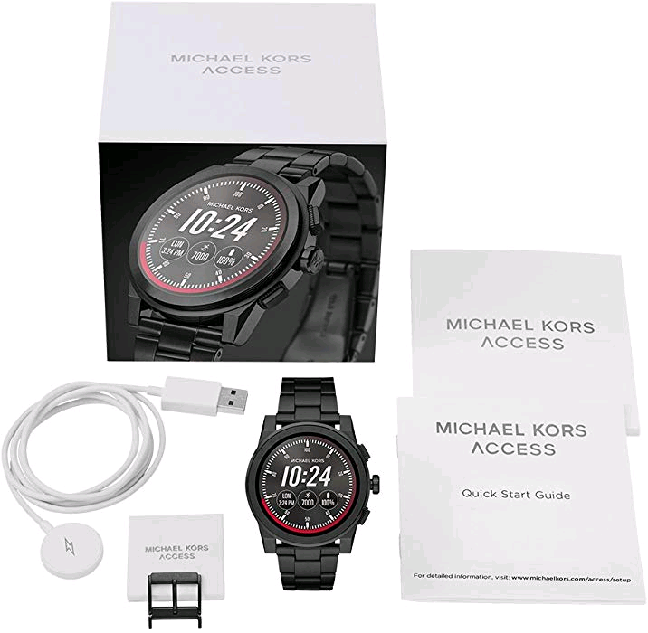 michael kors herren smartwatch grayson mkt5029