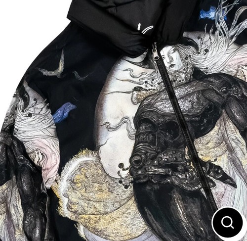 Vampire Hunter Dアイテム Vampire Hunter D Reversible Satin Jacket SMALL Final Fantasy