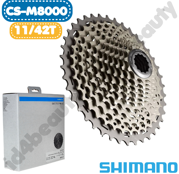 NEW Shimano Deore XT CS-M8000 11 Speed 11-42T Cassette MTB Bicycle Mountain Bike