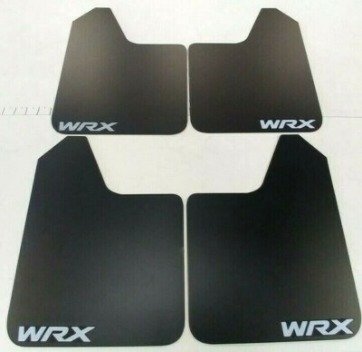 [SR] Mud Flaps Set BLACK with Custom Vinyl Logo B