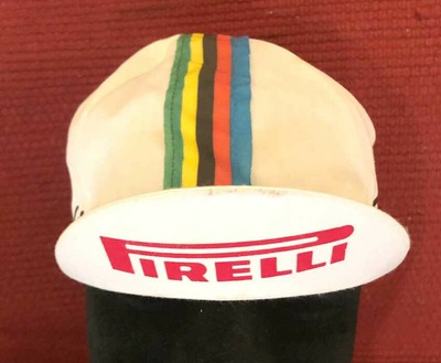 CINELLI CALEIDO spots cyclisme vélo cap-vintage-pignon fixe-made in italy