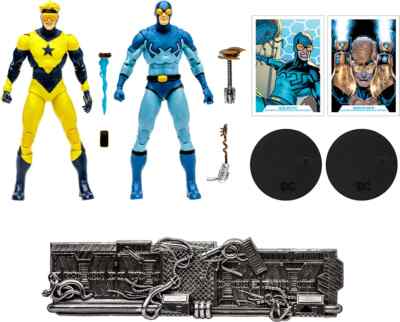 Blue Beetle & Booster Gold (DC Multiverse) 7'' Figures 2-Pack Mcfarlane Toys