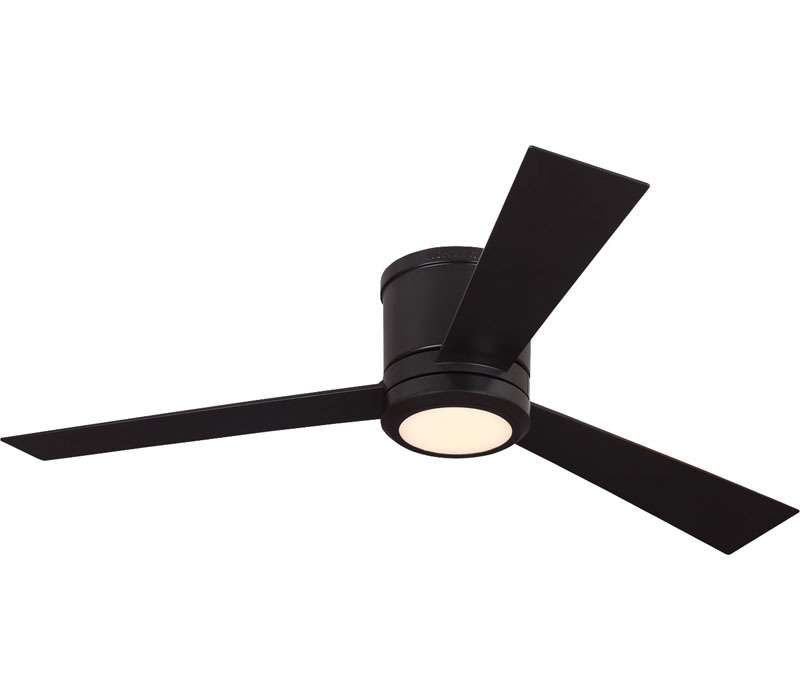 Details About Monte Carlo 52 Clarity Oil Rubbed Bronze Flush Mount Remote Light Ceiling Fan