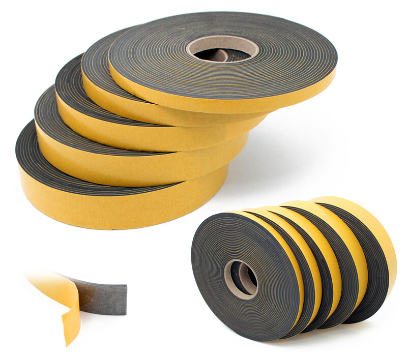 Epdm Zellkautschuk Dichtband Selbstklebend Fenster Fugen Moosgummi 10m Je Rolle