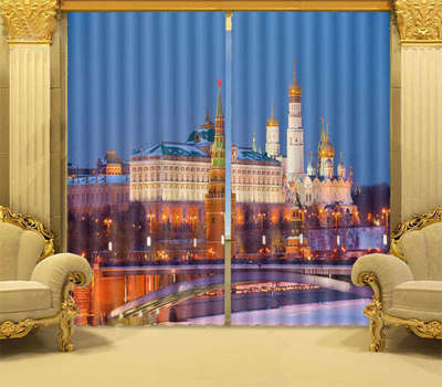 Splendid And Brilliant 3D Curtain Blockout Photo Print Curtains Fabric  Window