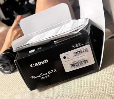 Canon PowerShot G7 X Mark II【取説+元箱+保証付】 Canon PowerShot G7 X Mark II Digital Camera | eBay