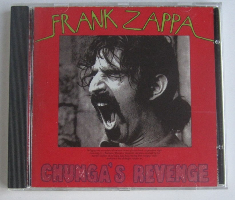 洋楽 frank zappa/chunga's revenge US LP Frank Zappa – Chunga's Revenge CD USED - Rykodisc RCD 10164