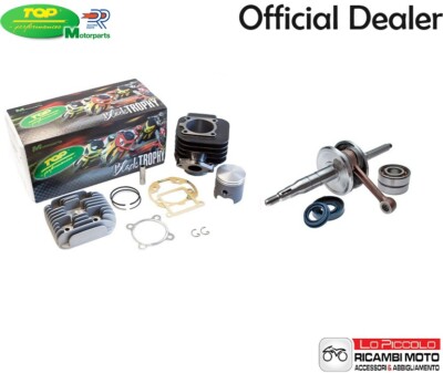 ALBERO MOTORE+GRUPPO TERMICO TOP BLACK TROPHY 47mm YAMAHA BW'S 50 2T